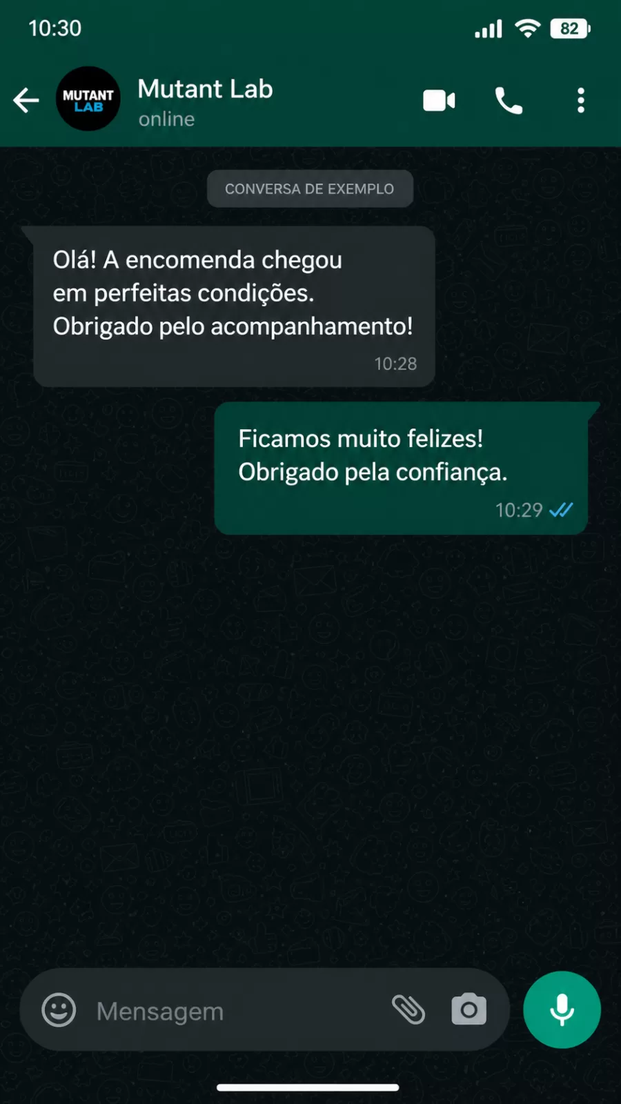 Encomenda recebida em Braga